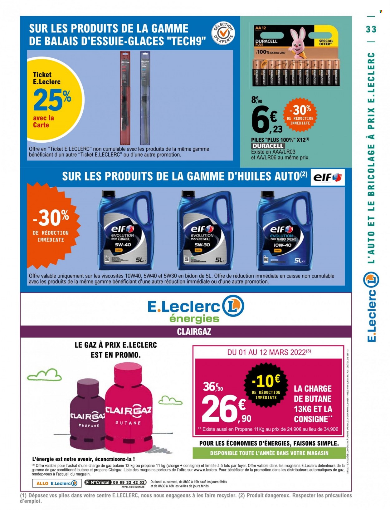 Catalogue E.Leclerc - 01/03/2022 - 12/03/2022. Page 33