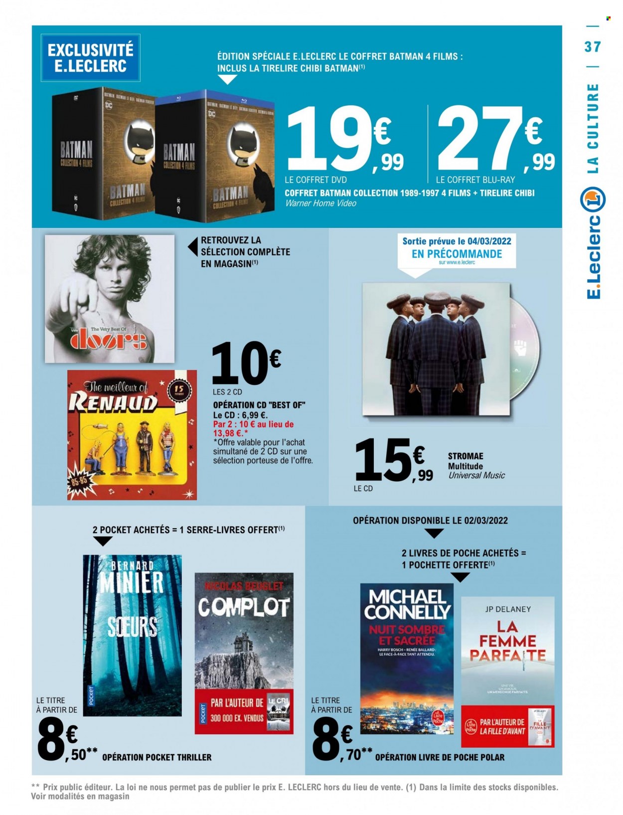 Catalogue E.Leclerc - 01/03/2022 - 12/03/2022. Page 37