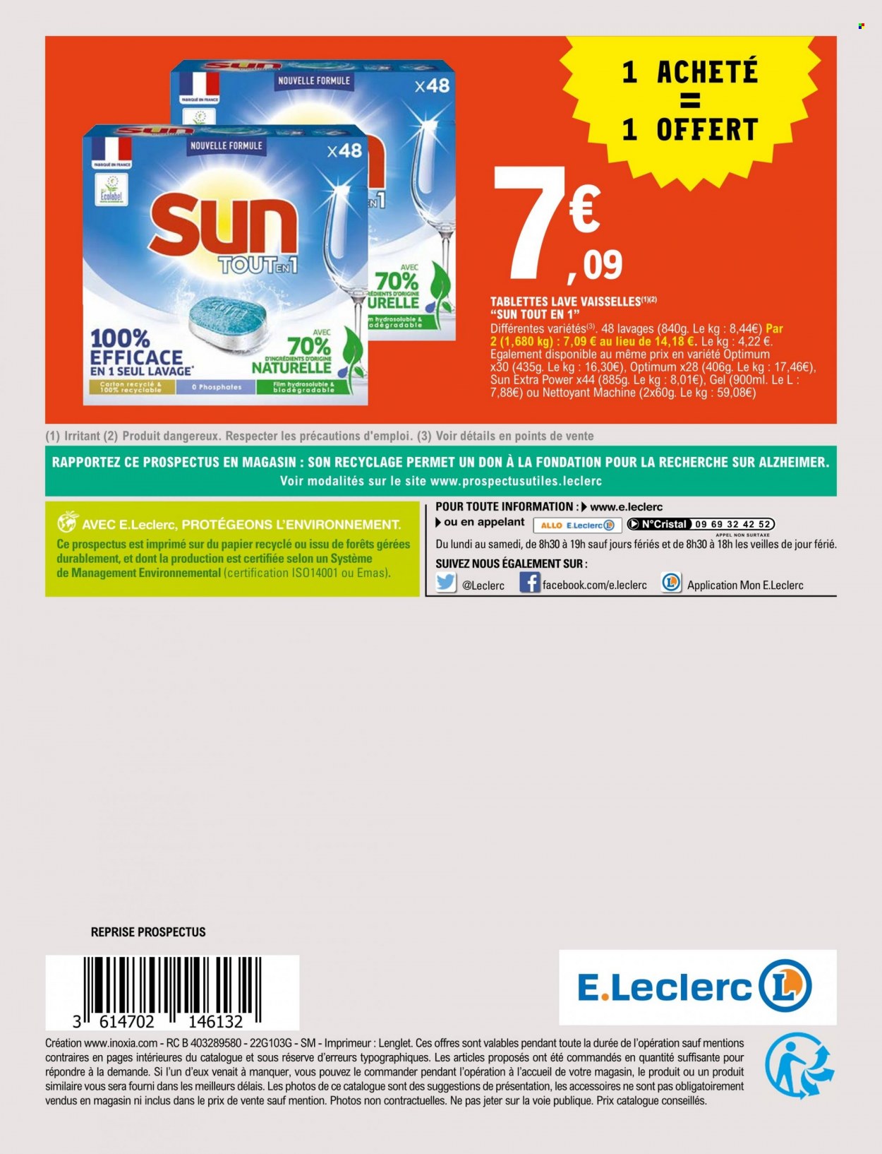 Catalogue E.Leclerc - 01/03/2022 - 12/03/2022. Page 44
