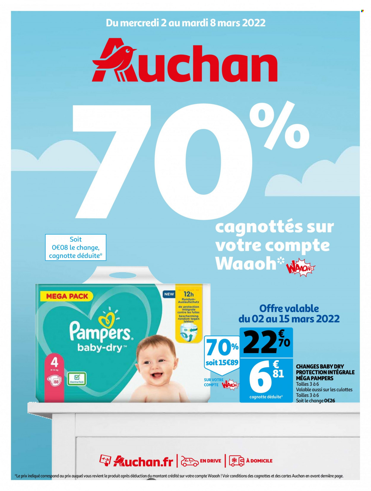 Catalogue Auchan - 02/03/2022 - 08/03/2022. Page 1