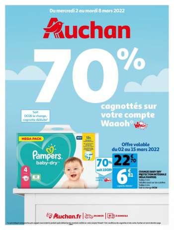 Catalogue Auchan - 02/03/2022 - 08/03/2022.