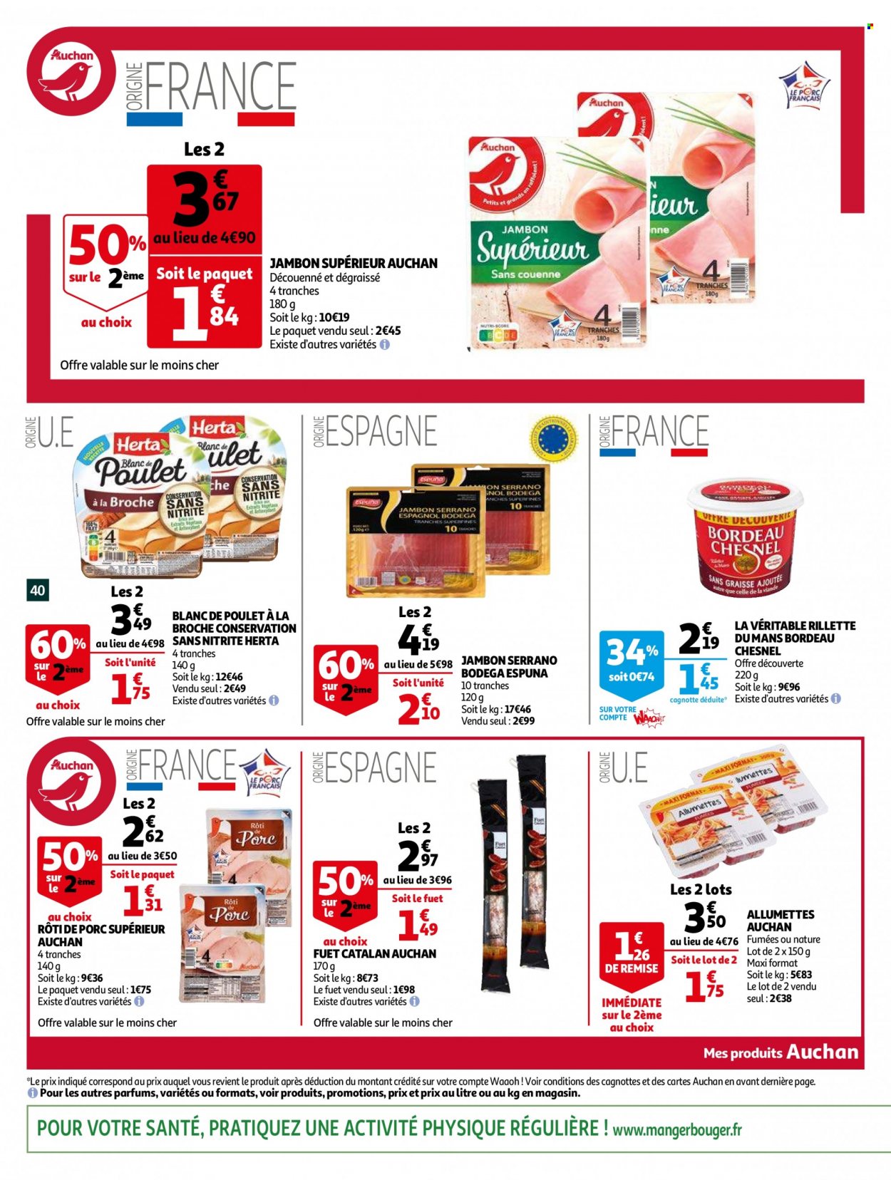 Catalogue Auchan - 02/03/2022 - 08/03/2022. Page 40
