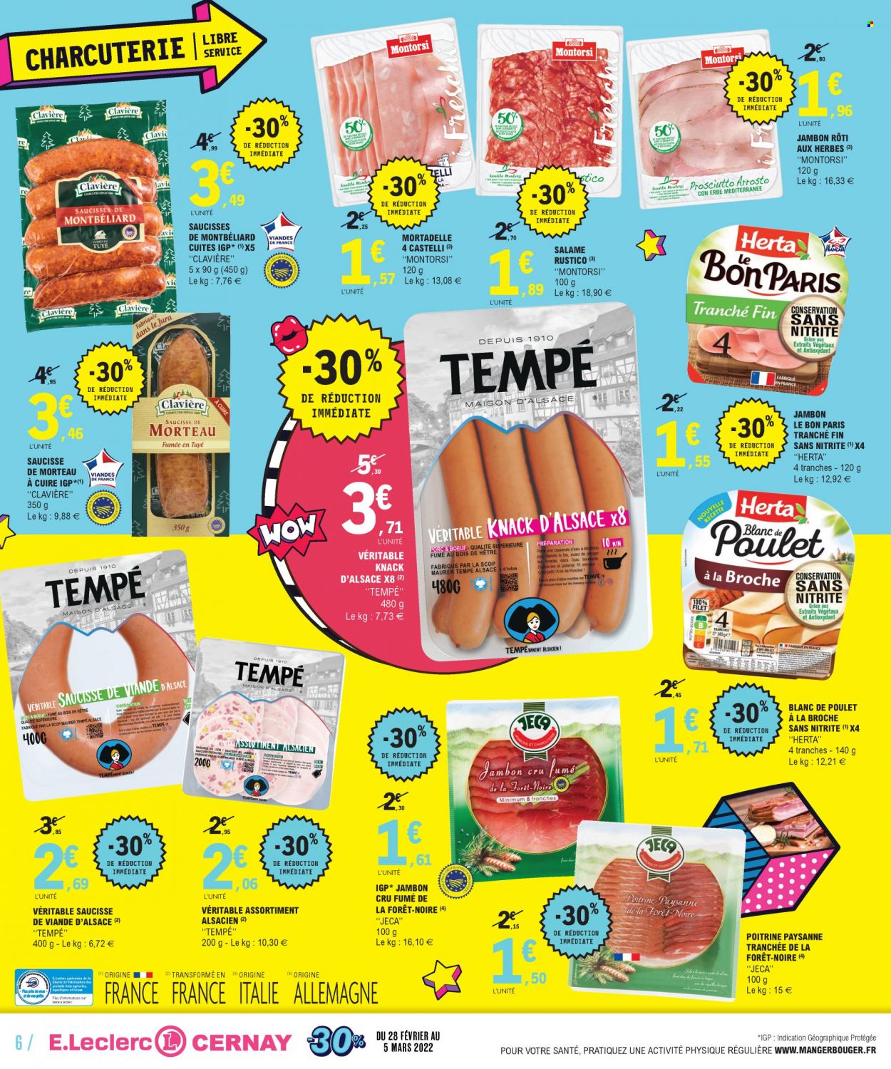Catalogue E.Leclerc - 28/02/2022 - 05/03/2022. Page 6