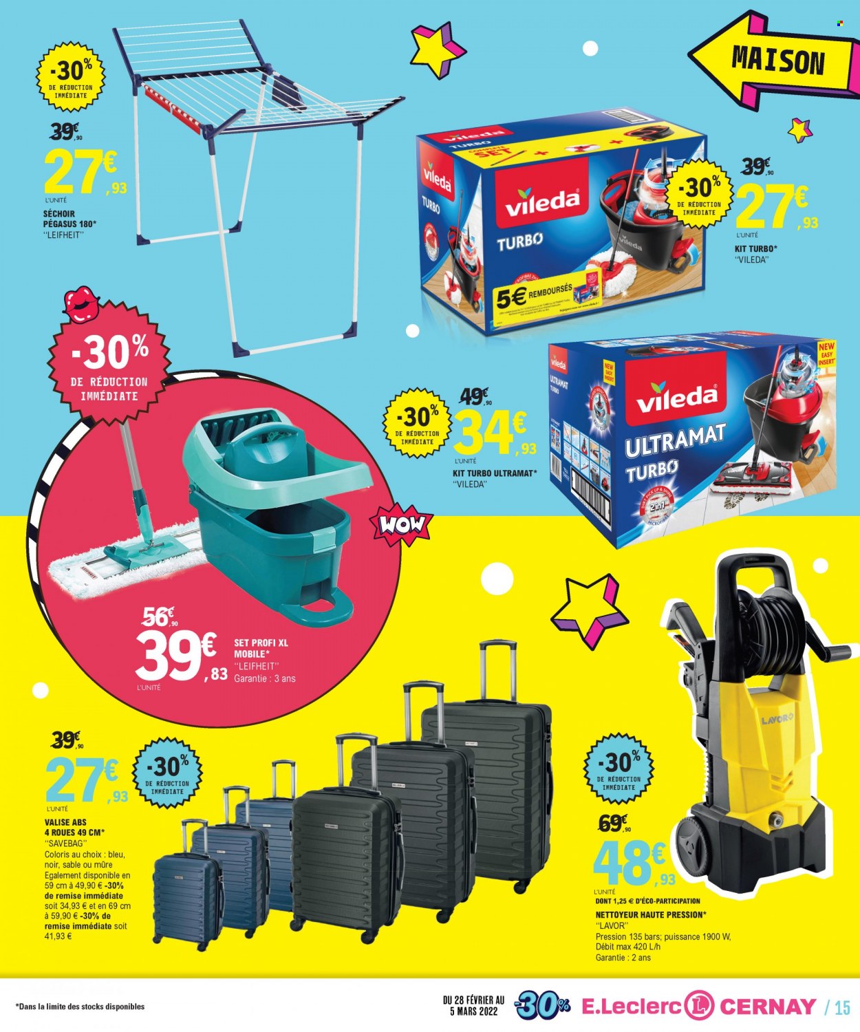 Catalogue E.Leclerc - 28/02/2022 - 05/03/2022. Page 15