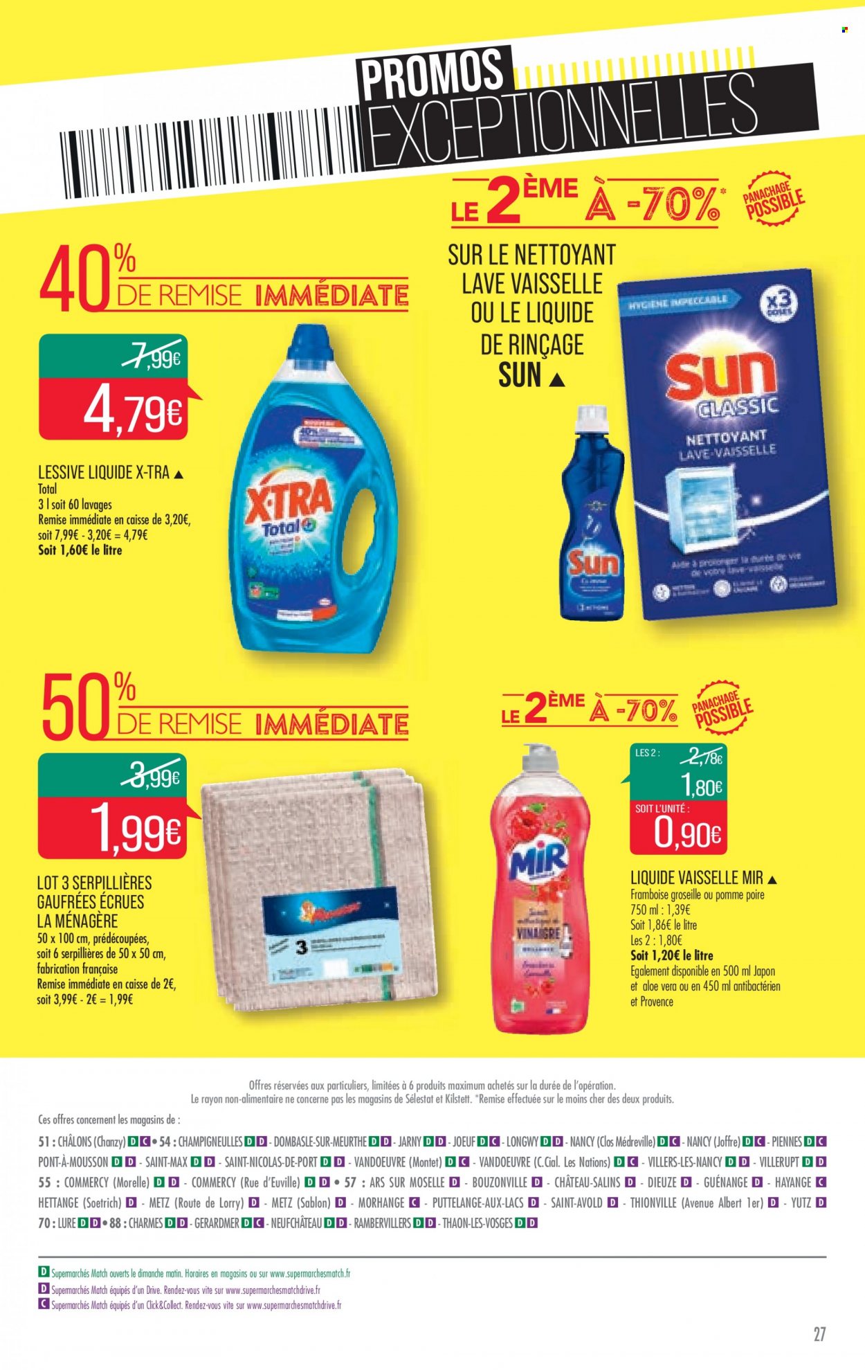 Catalogue Supermarché Match - 01/03/2022 - 06/03/2022. Page 27