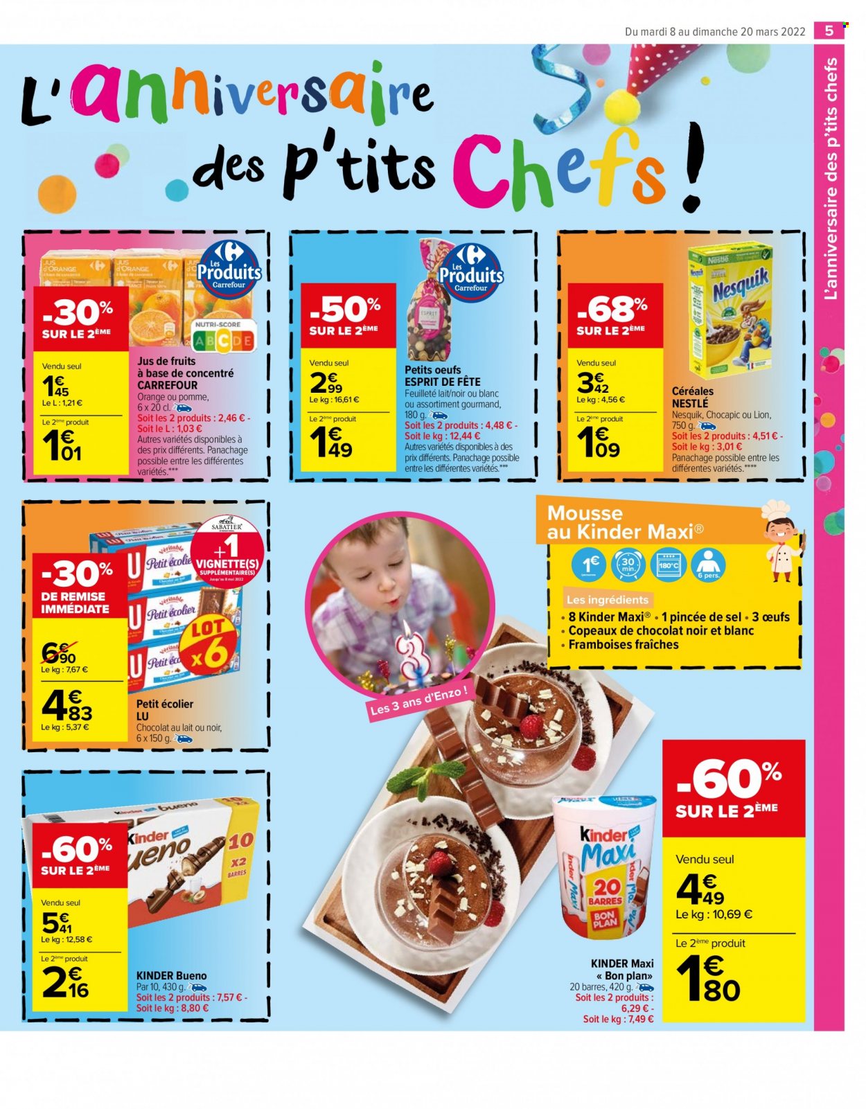 Catalogue Carrefour Market - 08/03/2022 - 20/03/2022. Page 5