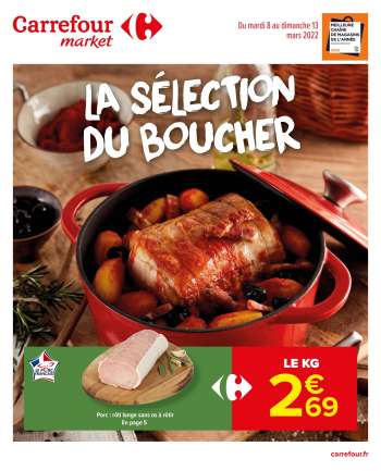 Catalogue Carrefour Market - 08/03/2022 - 13/03/2022.