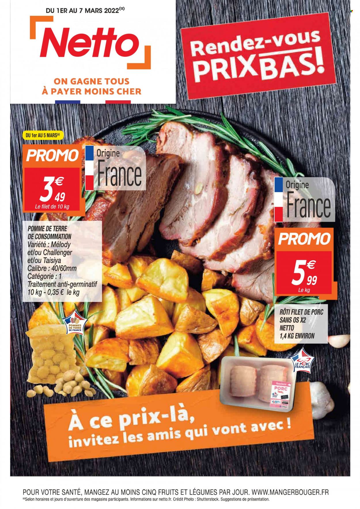 Catalogue Netto - 01/03/2022 - 07/03/2022. Page 1