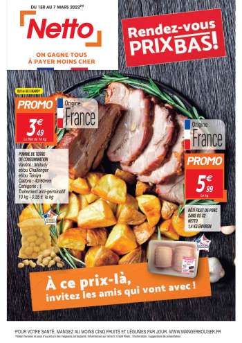 Catalogue Netto - 02/03/2022 - 07/03/2022.