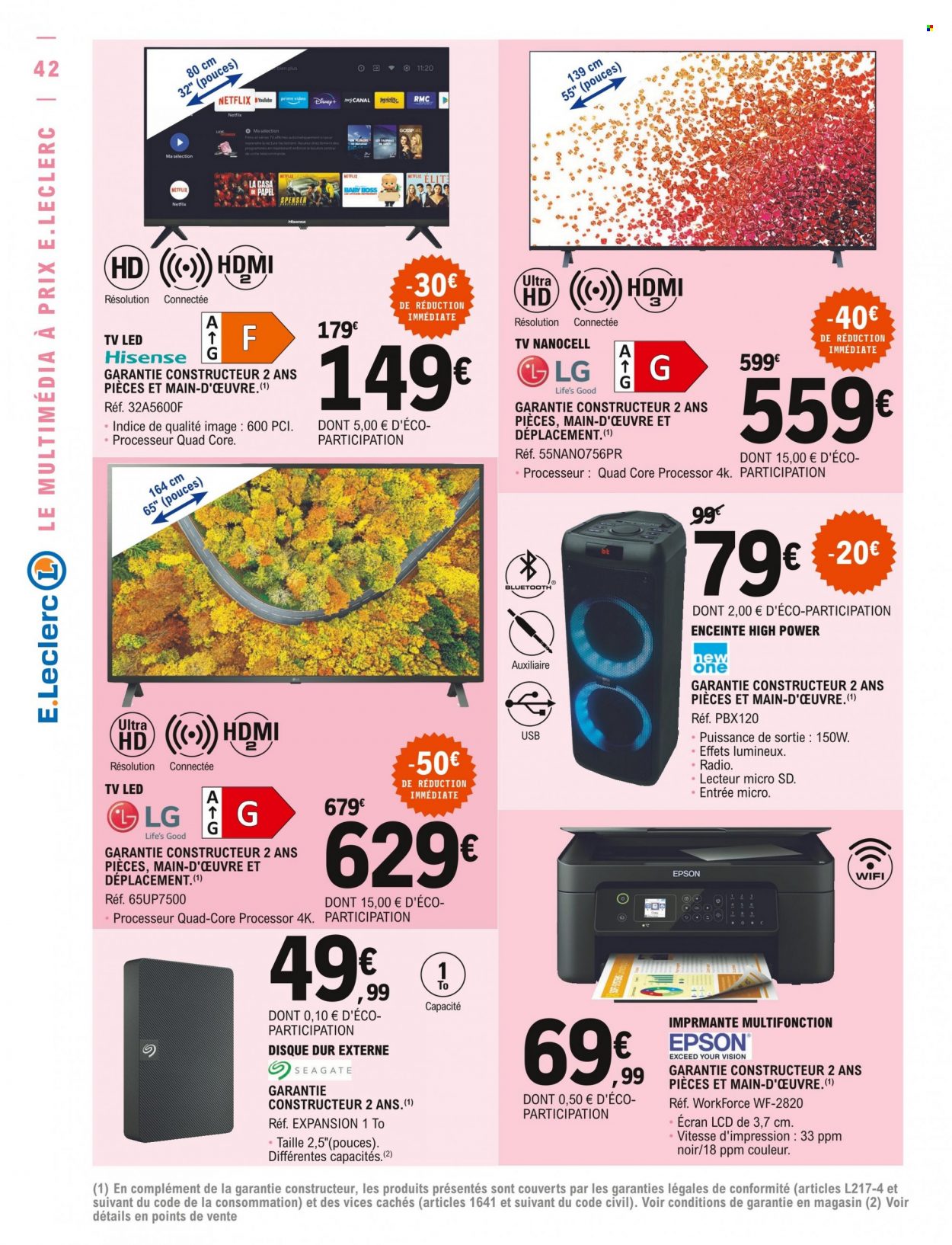 Catalogue E.Leclerc - 08/03/2022 - 19/03/2022. Page 42