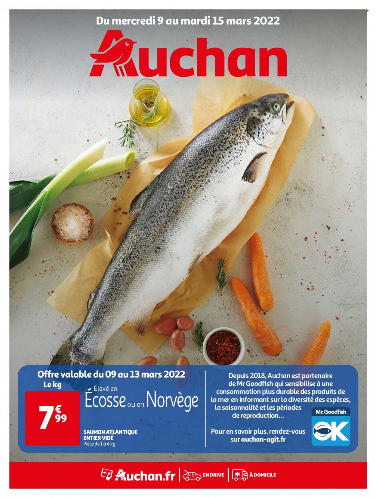 Catalogue Auchan - 09/03/2022 - 15/03/2022. Page 1