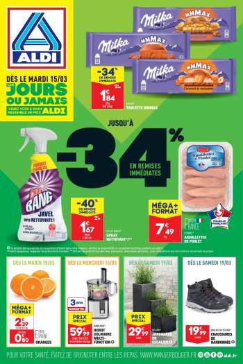 Catalogue ALDI - 15/03/2022 - 21/03/2022.