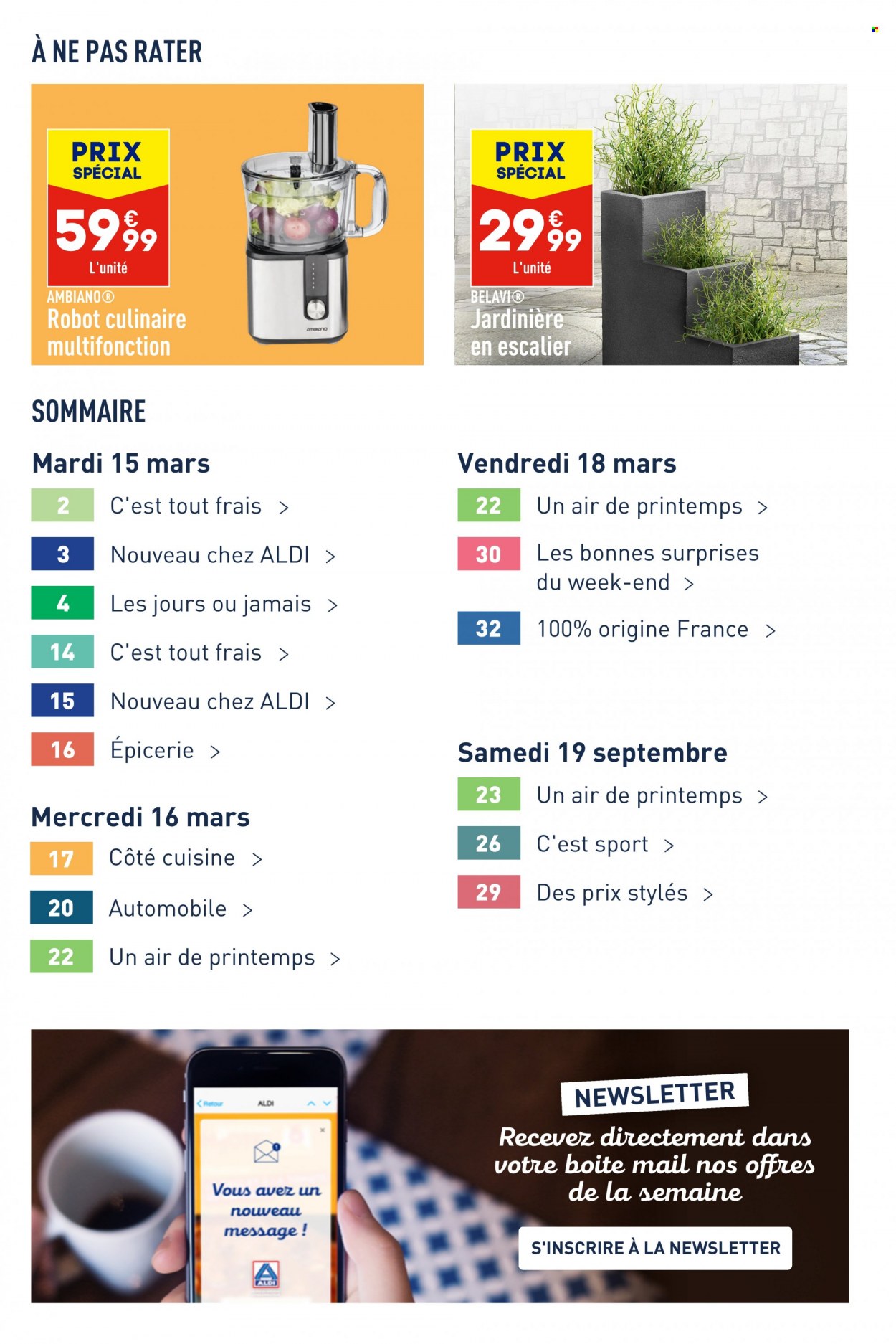 Catalogue ALDI - 15/03/2022 - 21/03/2022. Page 3