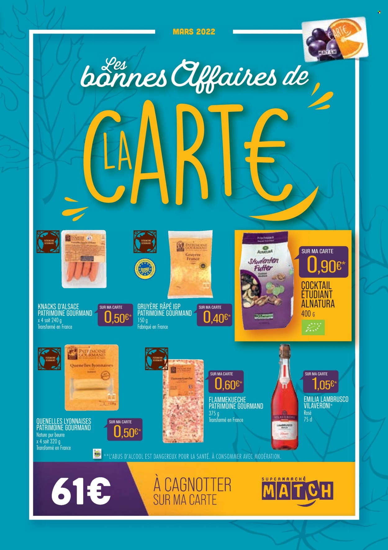 Catalogue Supermarché Match - 01/03/2022 - 31/03/2022. Page 1