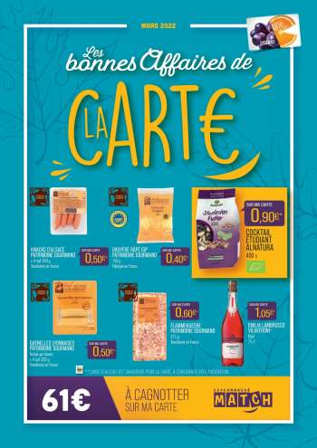 Catalogue Supermarché Match - 08/03/2022 - 20/03/2022.