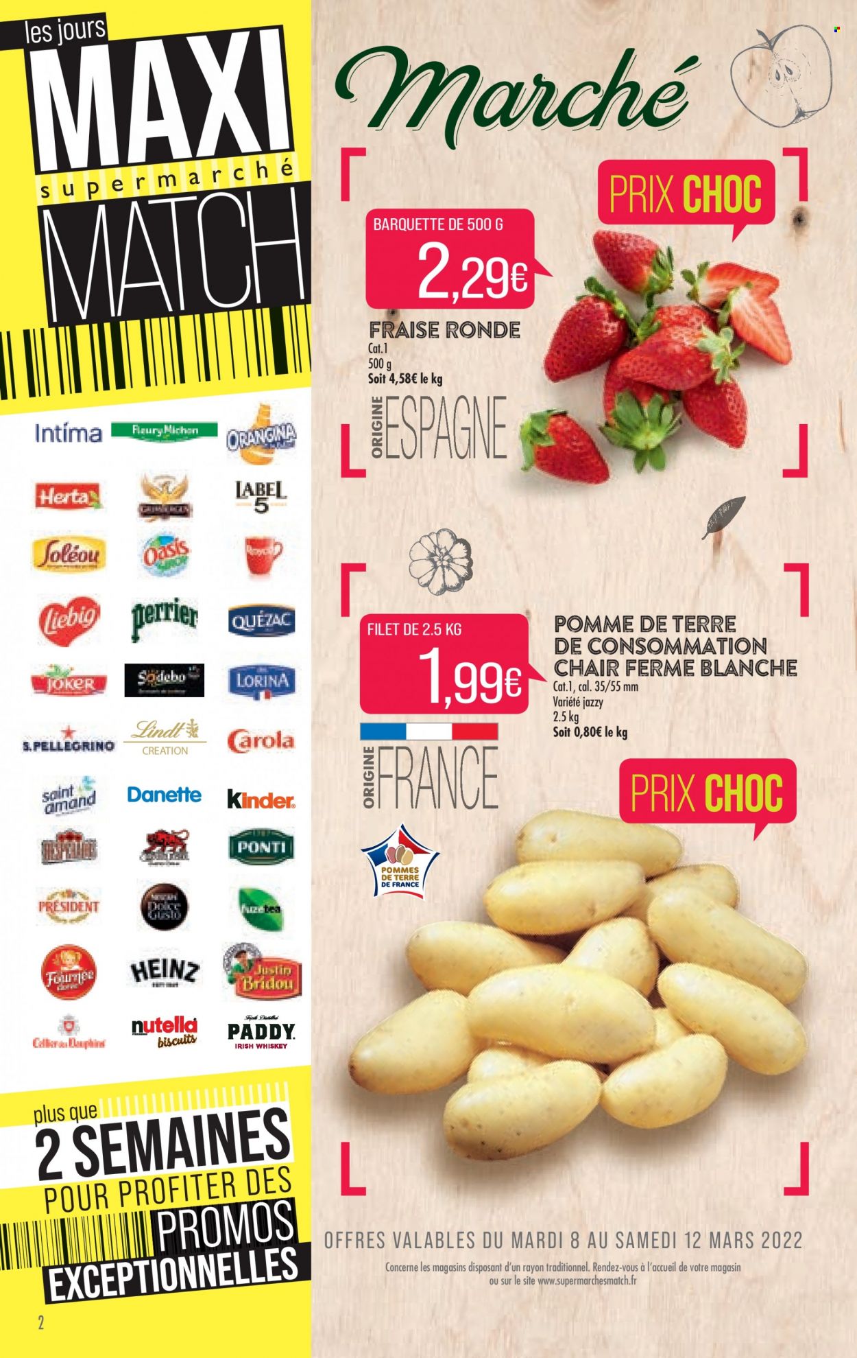 Catalogue Supermarché Match - 08/03/2022 - 20/03/2022. Page 2
