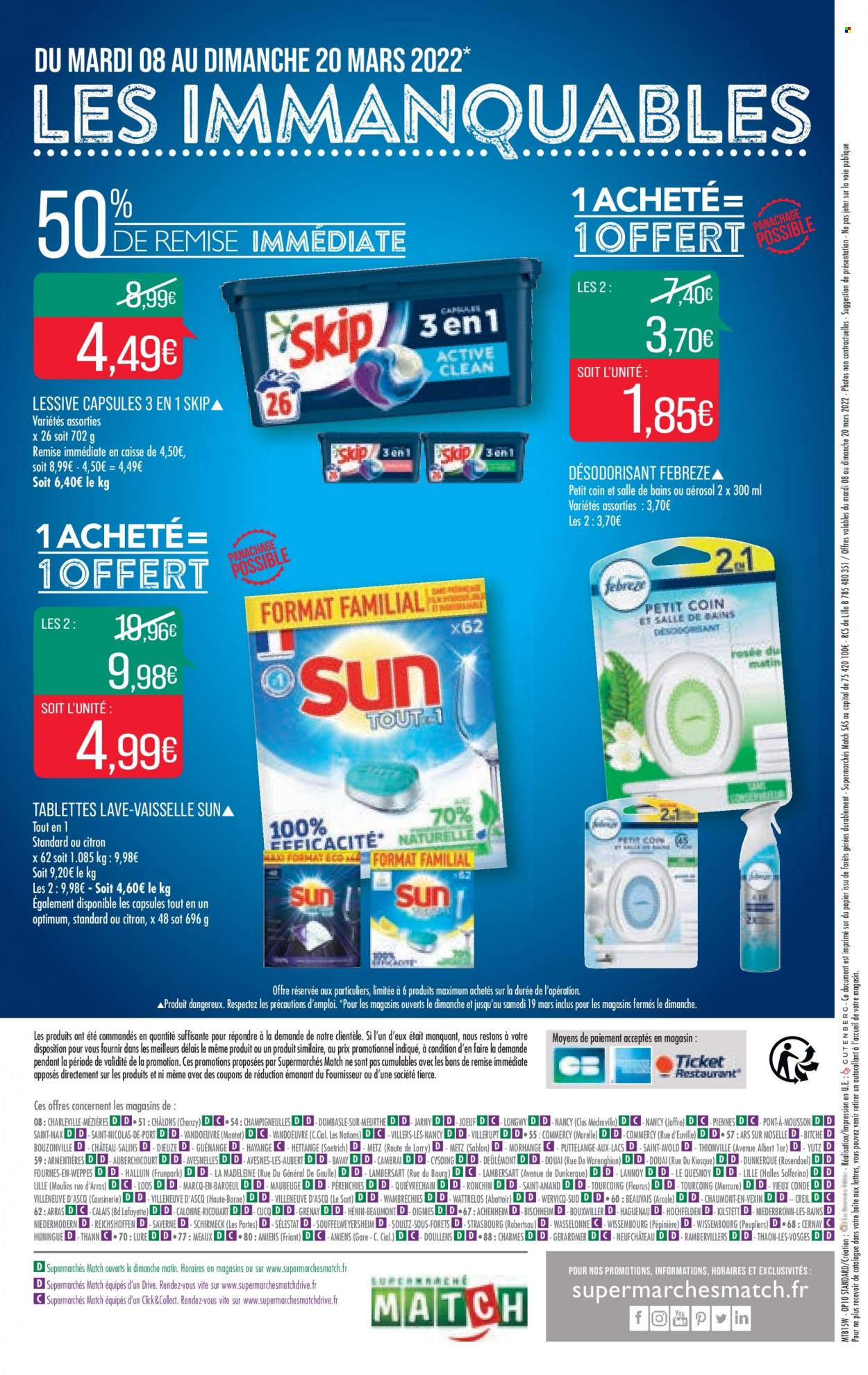 Catalogue Supermarché Match - 08/03/2022 - 20/03/2022. Page 32