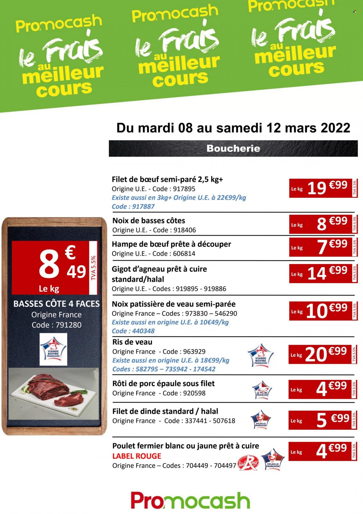 Catalogue Promocash - 08/03/2022 - 12/03/2022. Page 1