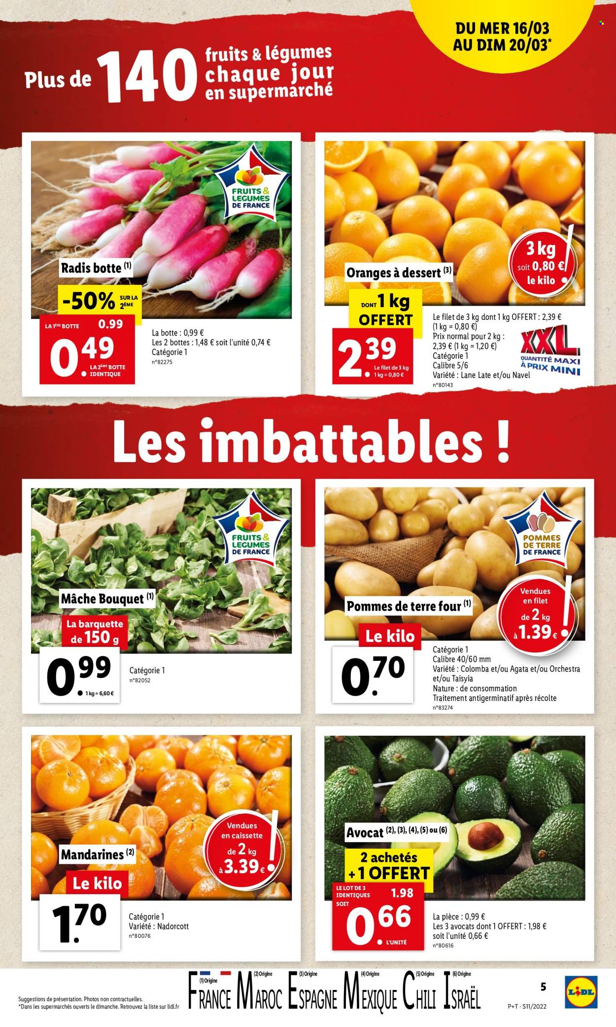 Catalogue Lidl - 16/03/2022 - 22/03/2022. Page 5