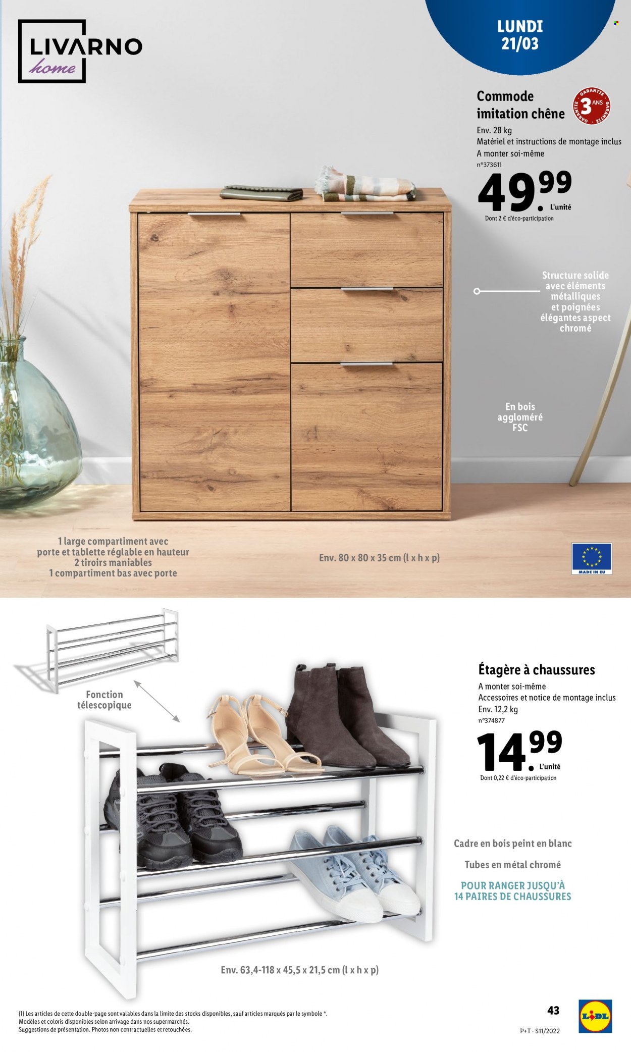 Catalogue Lidl - 16/03/2022 - 22/03/2022. Page 47
