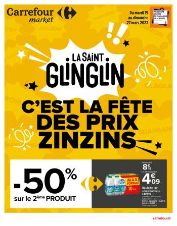 Catalogue Carrefour Market - 15/03/2022 - 27/03/2022.