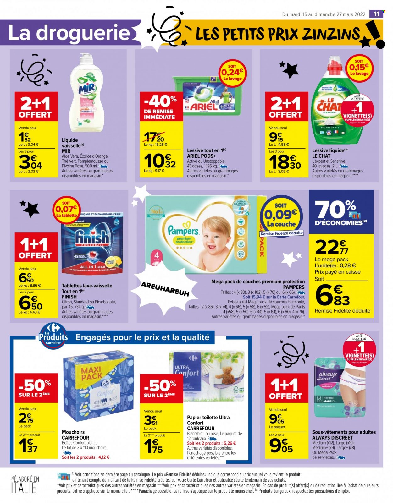 Catalogue Carrefour Market - 15/03/2022 - 27/03/2022. Page 11
