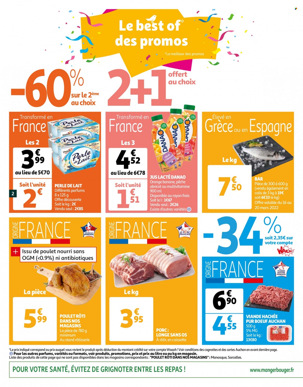 Catalogue Auchan - 16/03/2022 - 22/03/2022. Page 2