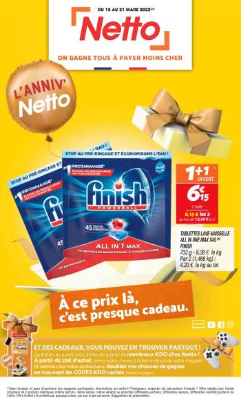 Catalogue Netto - 15/03/2022 - 21/03/2022.