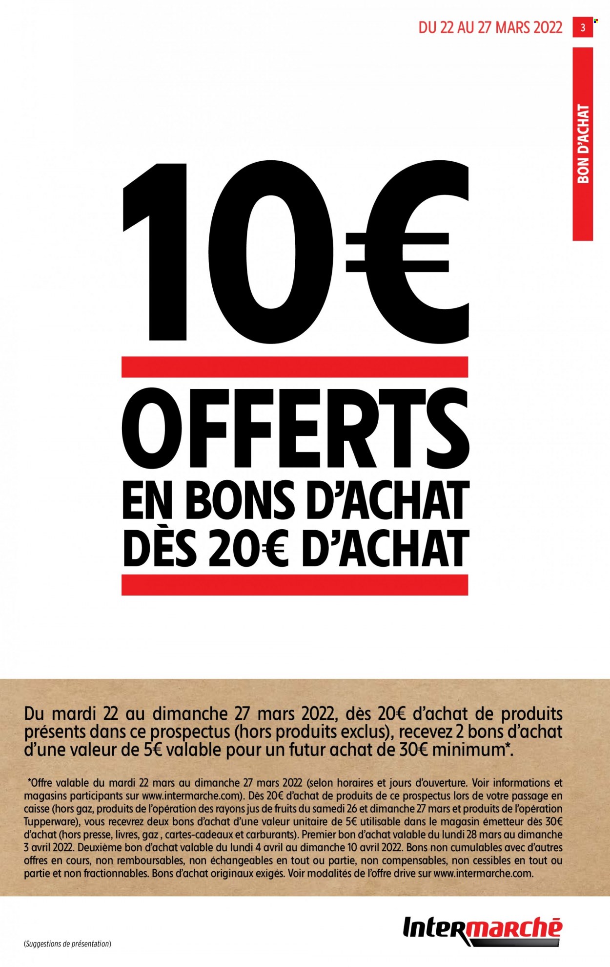 Catalogue Intermarché Hyper - 22/03/2022 - 27/03/2022. Page 3