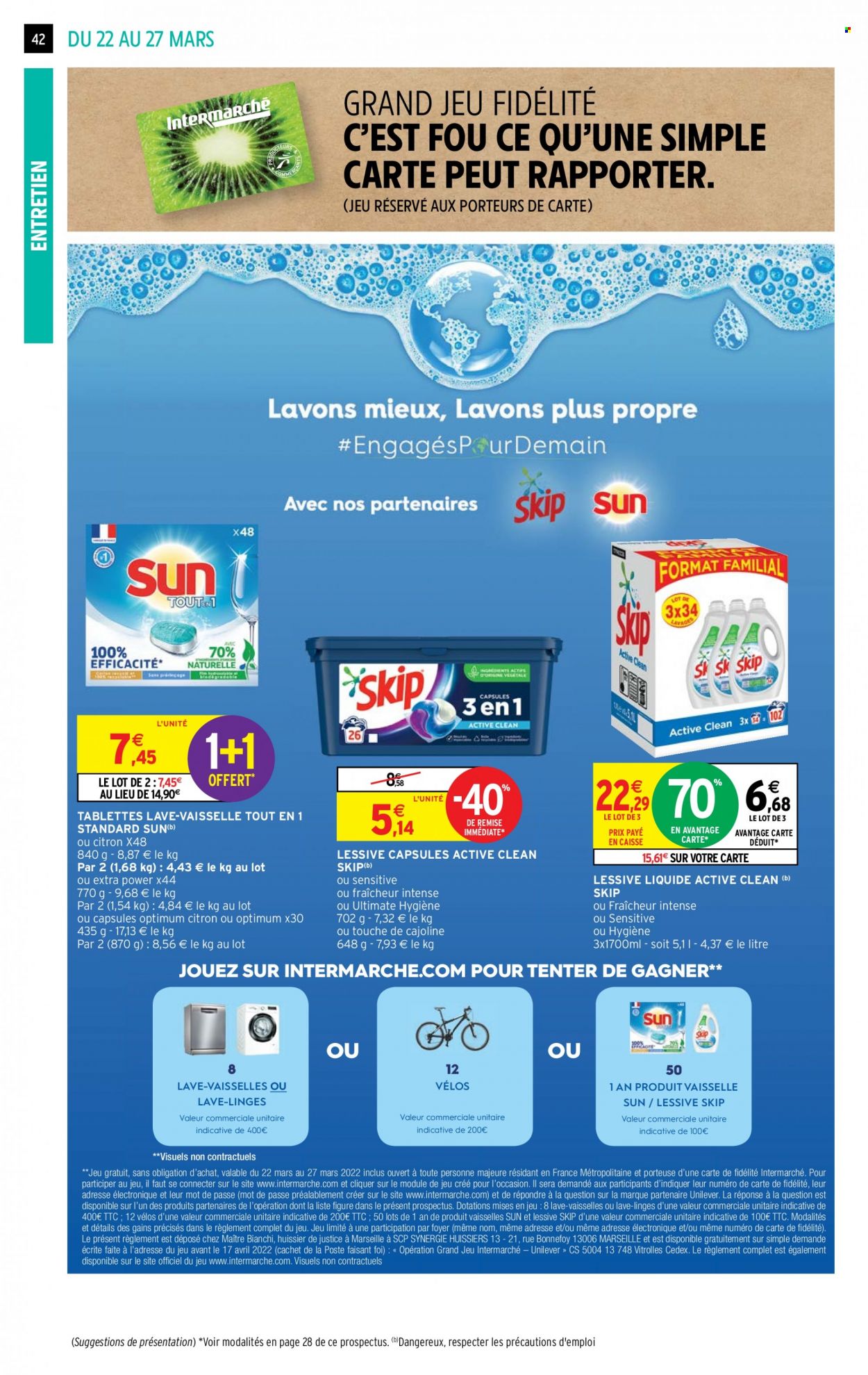 Catalogue Intermarché Hyper - 22/03/2022 - 27/03/2022. Page 42