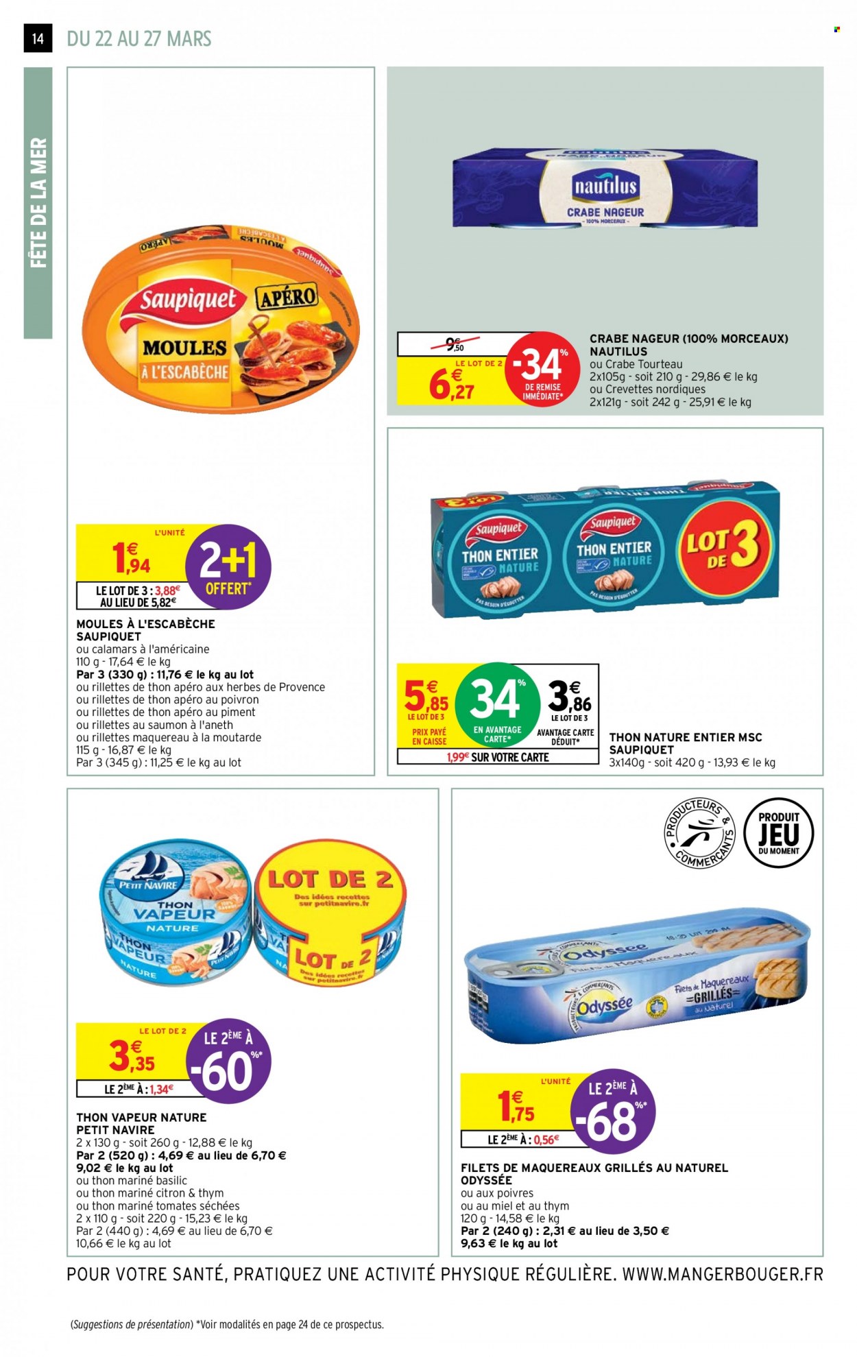Catalogue Intermarché Super - 22/03/2022 - 27/03/2022. Page 14