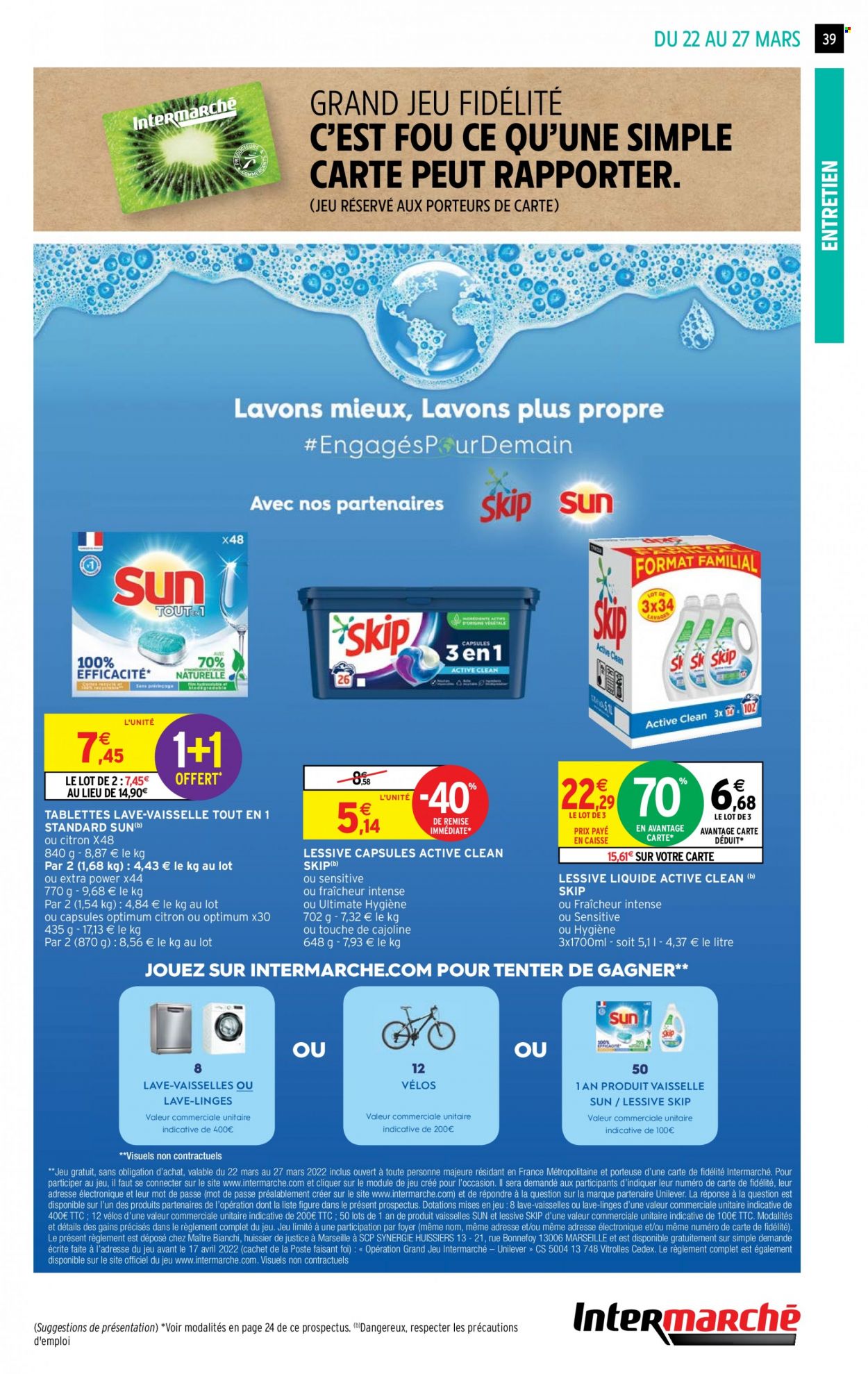 Catalogue Intermarché Super - 22/03/2022 - 27/03/2022. Page 39