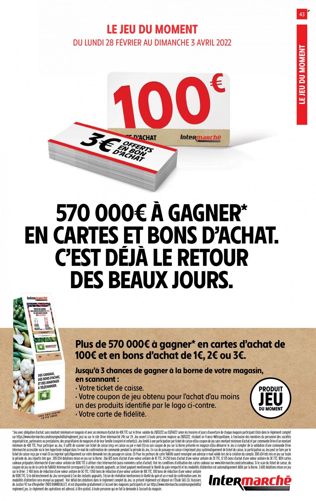Catalogue Intermarché Super - 22/03/2022 - 27/03/2022. Page 43