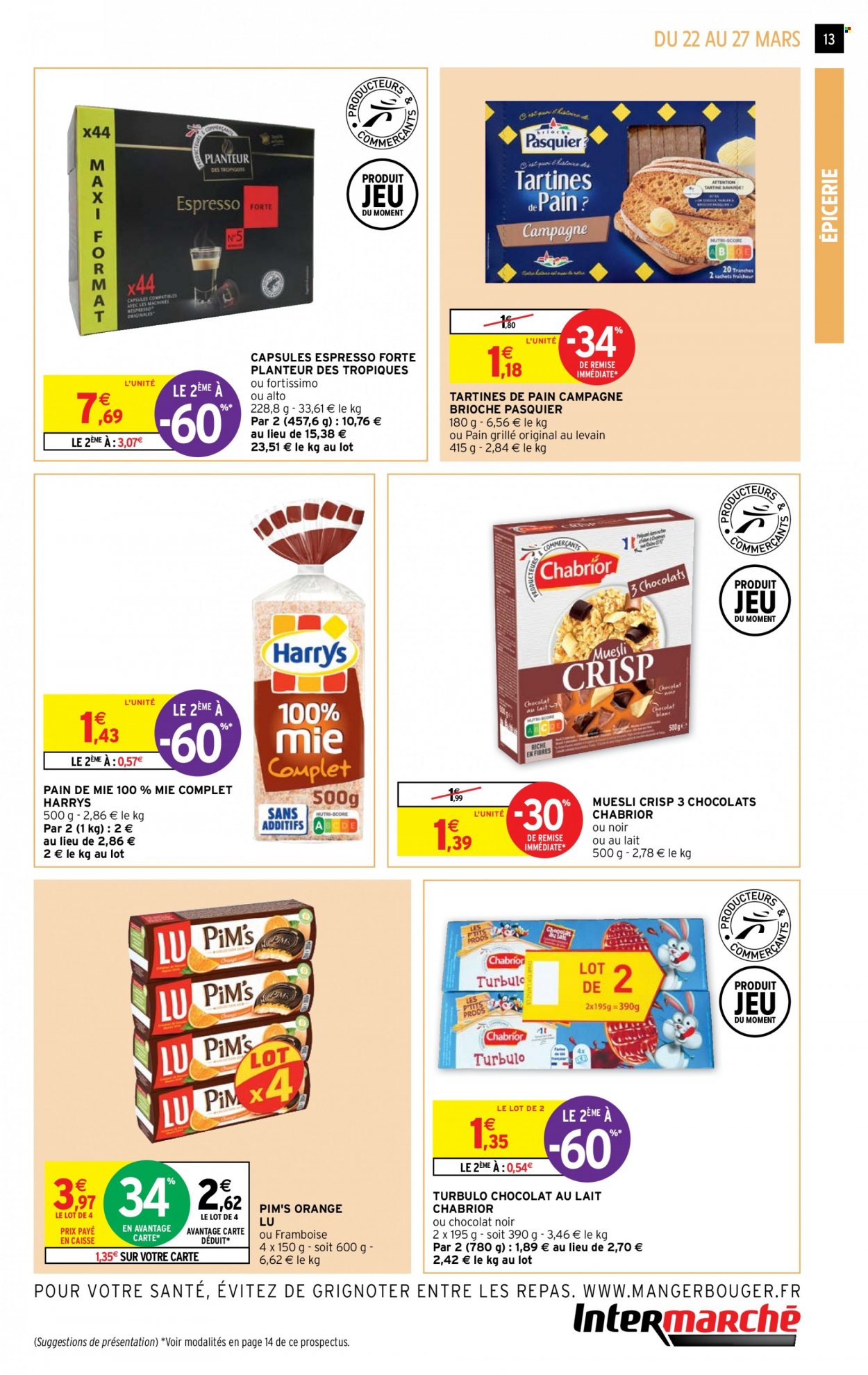 Catalogue Intermarché Contact - 22/03/2022 - 27/03/2022. Page 13