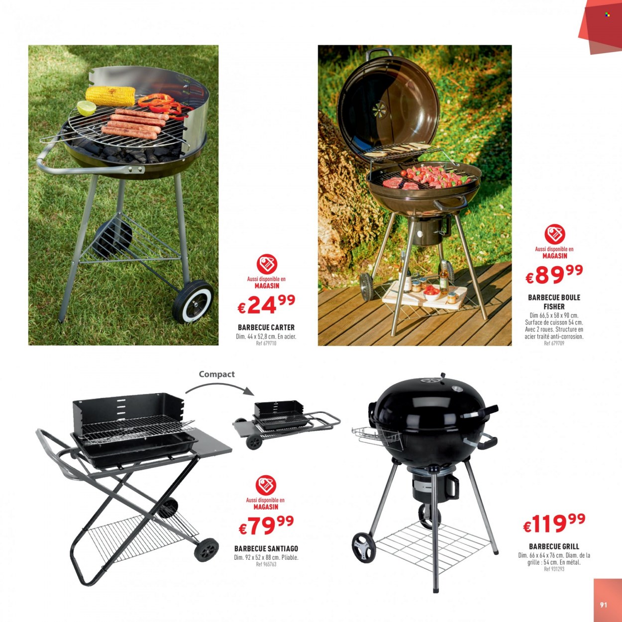 thumbnail - Catalogue Trafic - Produits soldés - barbecue, grill. Page 91.