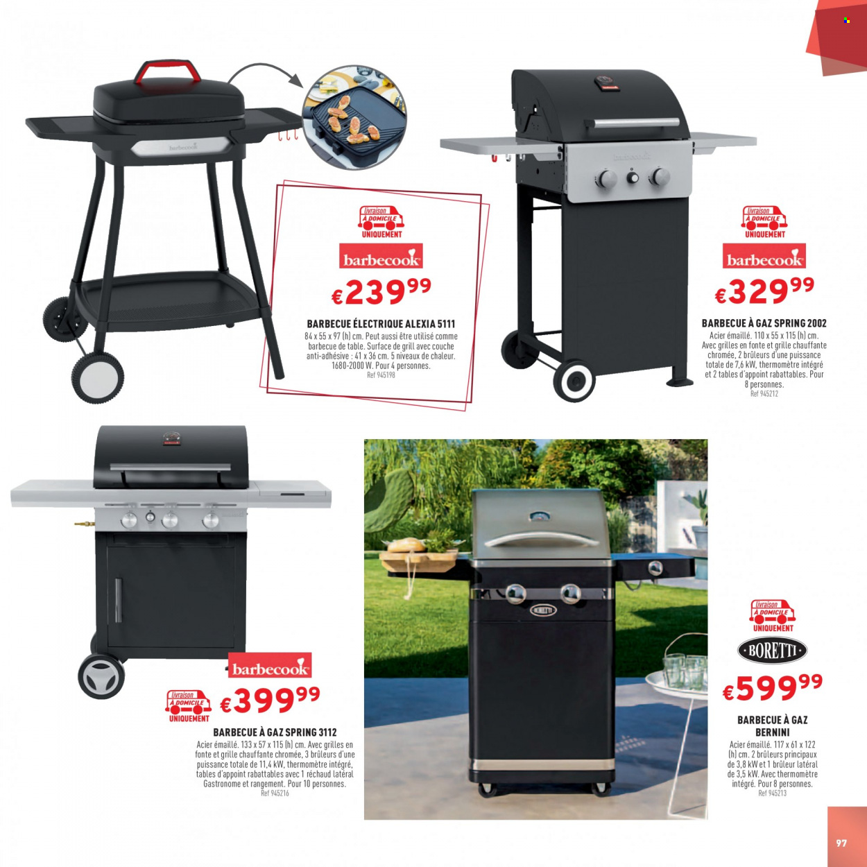 thumbnail - Catalogue Trafic - Produits soldés - barbecue, grill. Page 97.