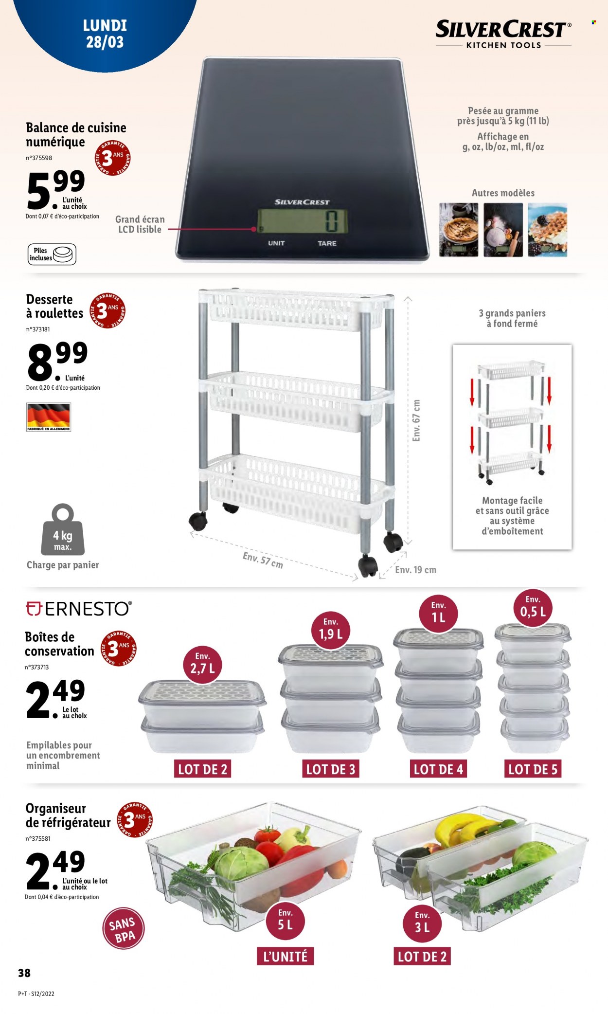 Catalogue Lidl - 23/03/2022 - 29/03/2022. Page 42