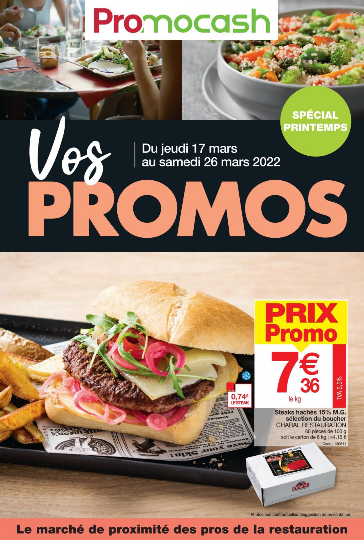 Catalogue Promocash - 17/03/2022 - 26/03/2022. Page 1
