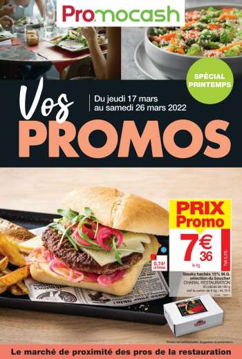 Catalogue Promocash - 17/03/2022 - 26/03/2022.