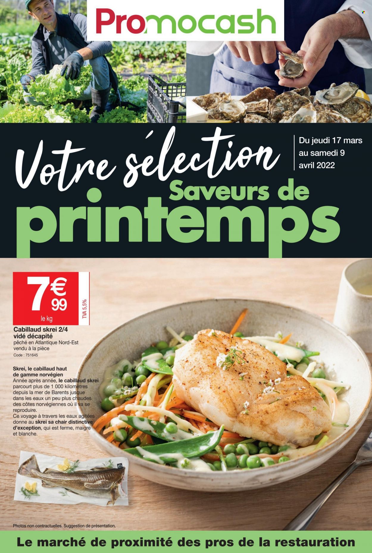 Catalogue Promocash - 17/03/2022 - 09/04/2022. Page 1