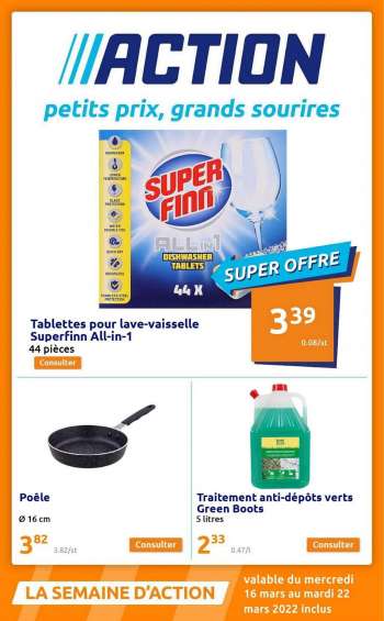 Catalogue Action - 16/03/2022 - 22/03/2022.