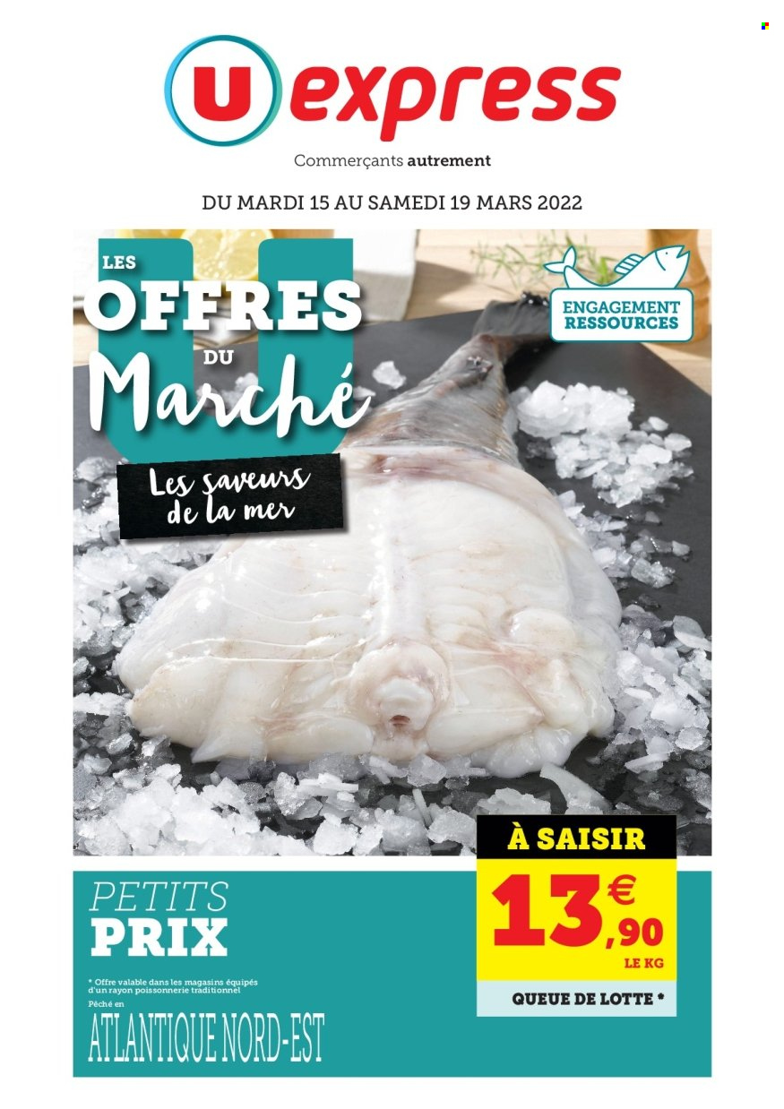 Catalogue U express - 15/03/2022 - 19/03/2022. Page 1
