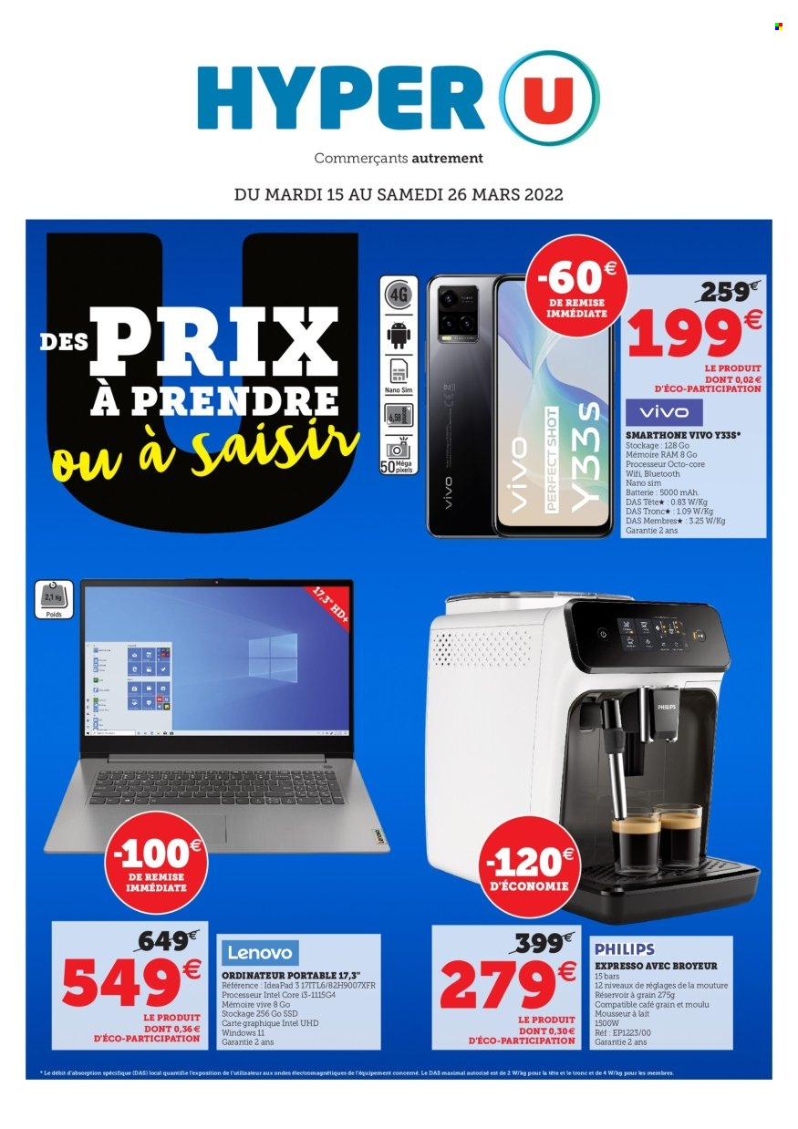 Catalogue HYPER U - 15/03/2022 - 26/03/2022. Page 1