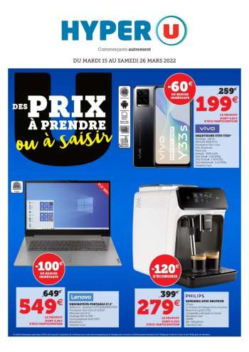 Catalogue HYPER U - 15/03/2022 - 26/03/2022.