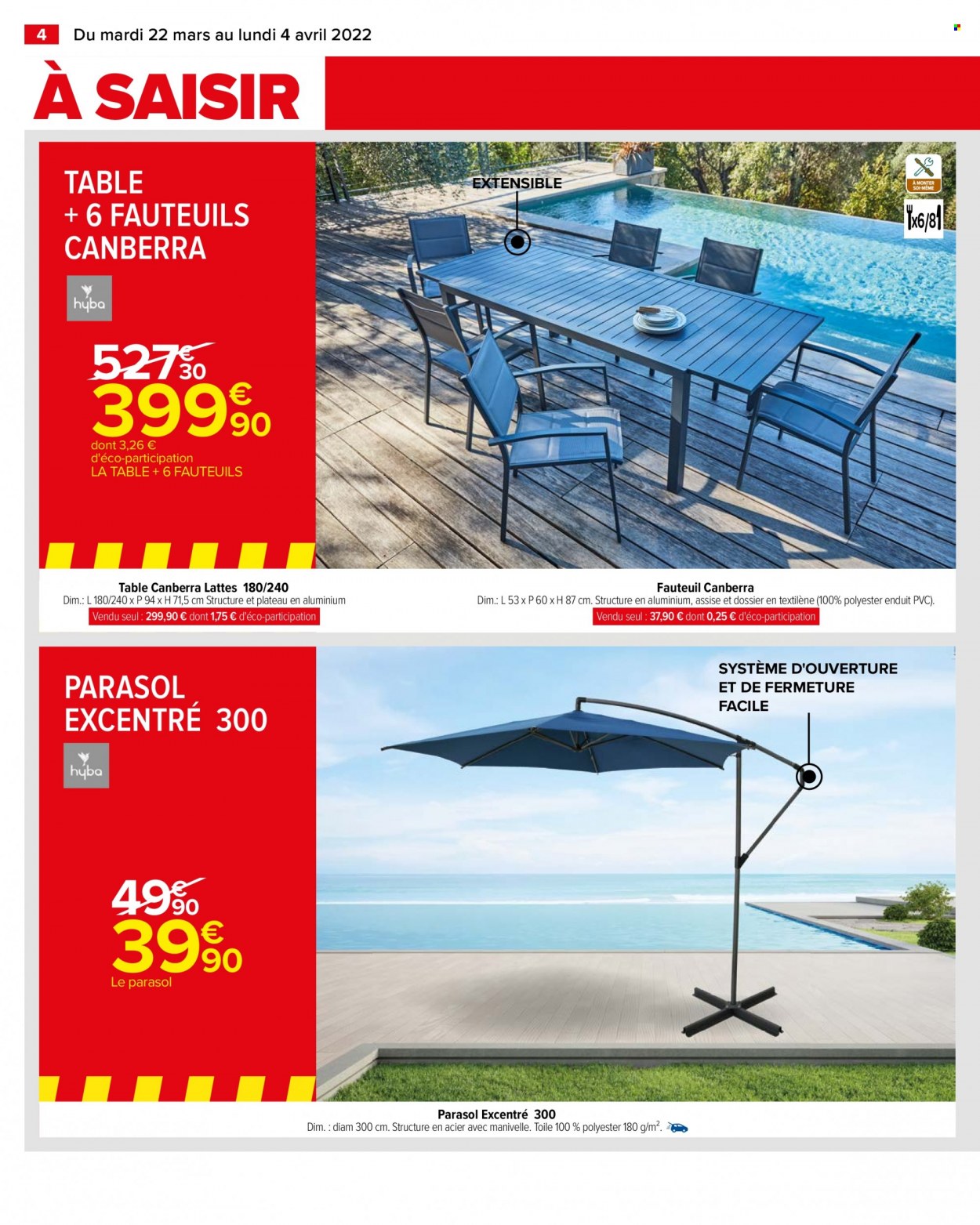 Catalogue Carrefour Hypermarchés - 22/03/2022 - 04/04/2022. Page 4