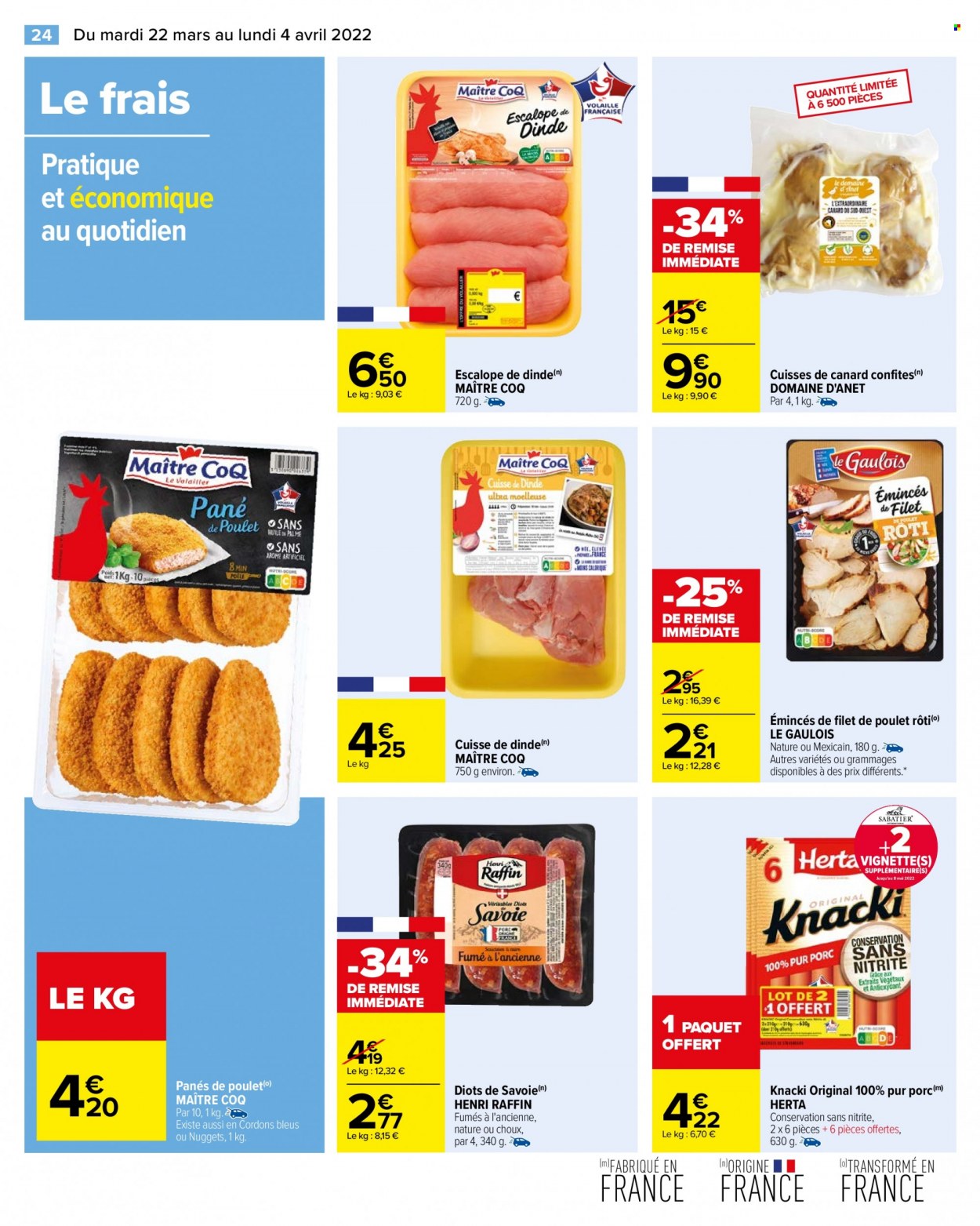 Catalogue Carrefour Hypermarchés - 22/03/2022 - 04/04/2022. Page 24