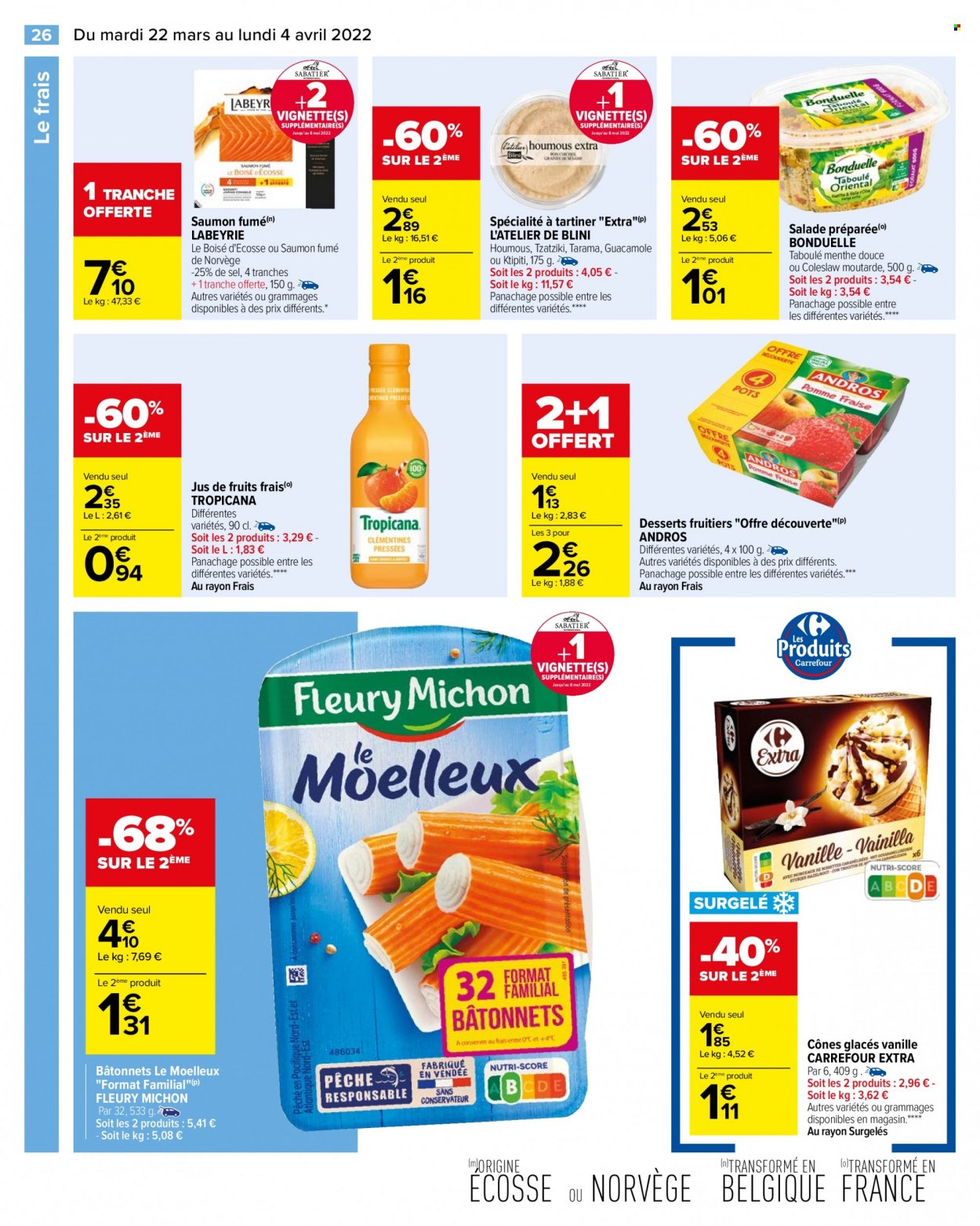 Catalogue Carrefour Hypermarchés - 22/03/2022 - 04/04/2022. Page 26