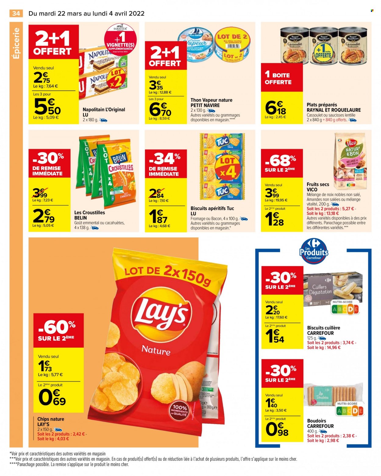 Catalogue Carrefour Hypermarchés - 22/03/2022 - 04/04/2022. Page 34