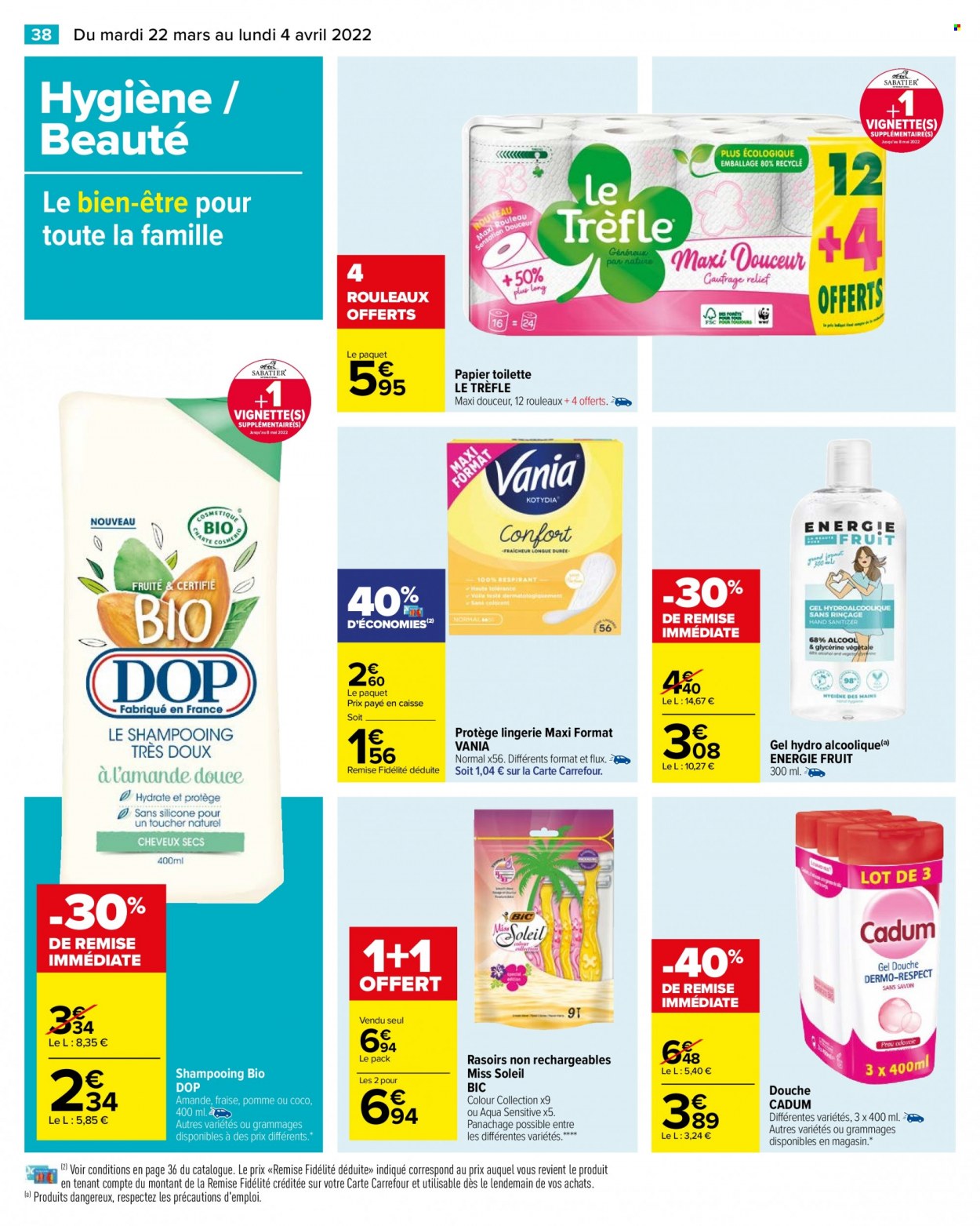 Catalogue Carrefour Hypermarchés - 22/03/2022 - 04/04/2022. Page 38