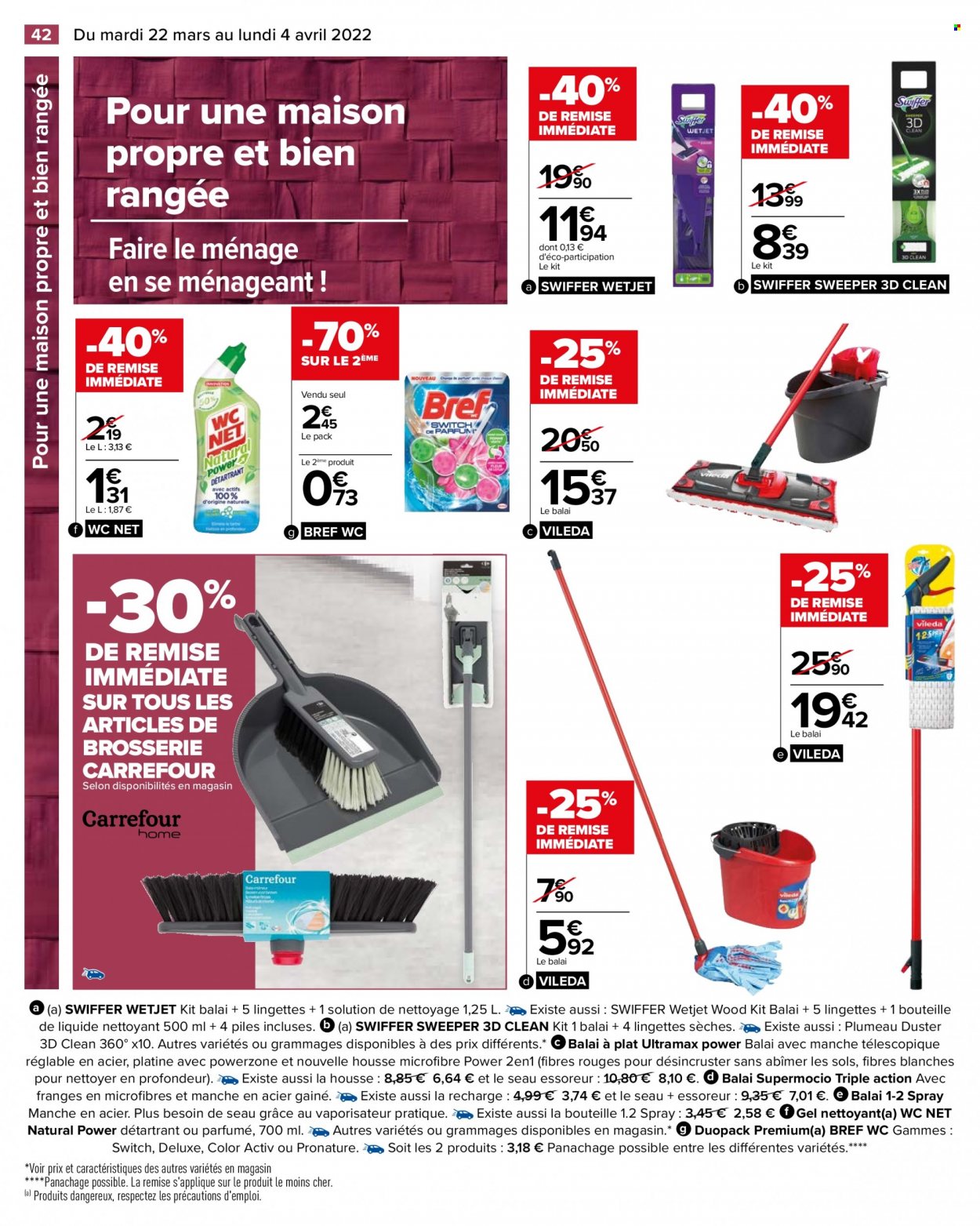 Catalogue Carrefour Hypermarchés - 22/03/2022 - 04/04/2022. Page 42